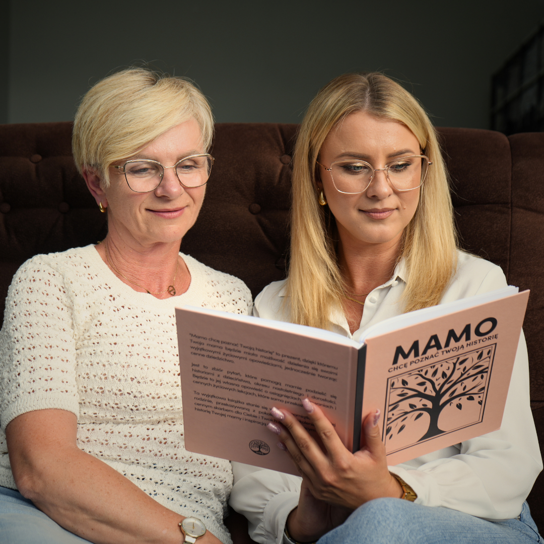MAMO chcę poznać Twoją historię - Książka na Pokolenia