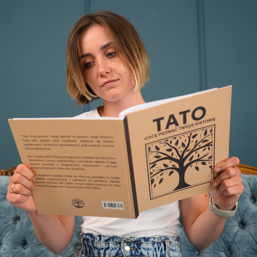 TATO chcę poznać Twoją historię - Książka na Pokolenia