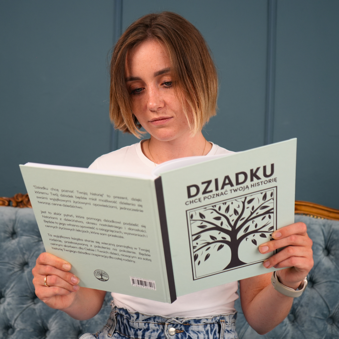 DZIADKU chcę poznać Twoją historię - Książka na Pokolenia