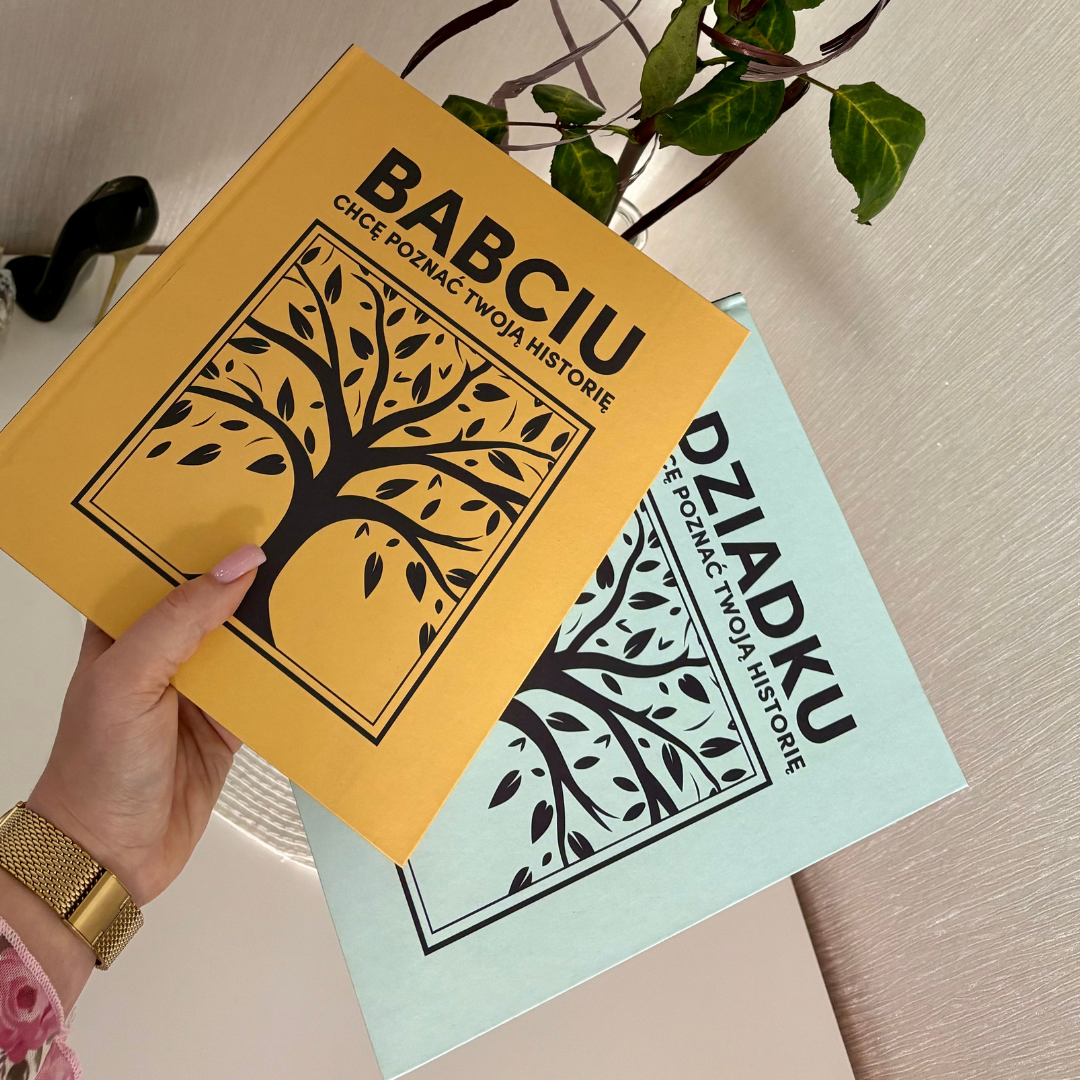 BABCIU chcę poznać Twoją historię - Książka na Pokolenia