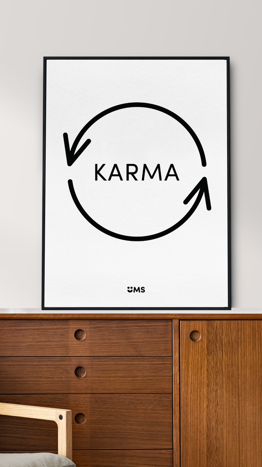 Plakat - Karma wraca