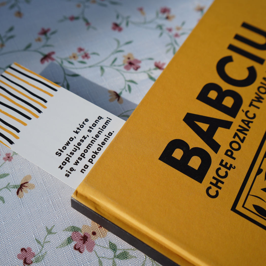 BABCIU chcę poznać Twoją historię - Książka na Pokolenia