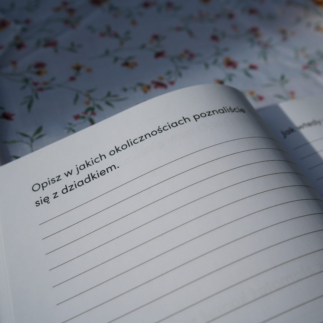 BABCIU chcę poznać Twoją historię - Książka na Pokolenia