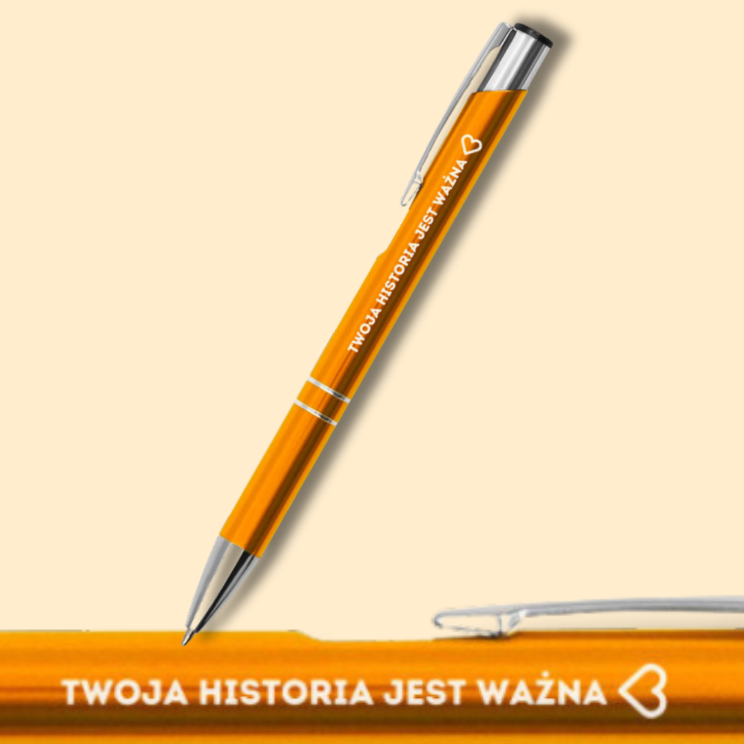 Długopis - TWOJA HISTORIA JEST WAŻNA